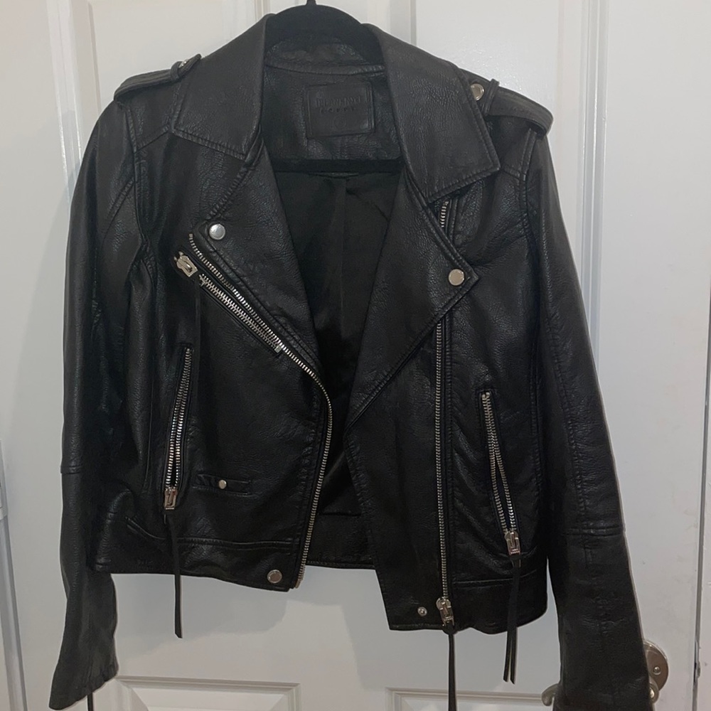Blank NYC Faux leather jacket